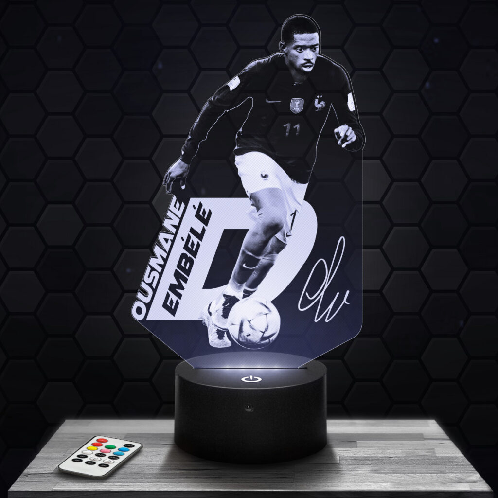 Ousmane
  Dembélé Football 3D Led Lamp 