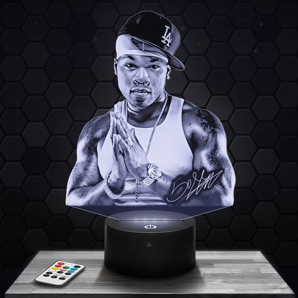 50 Cent 3D
  LED lamp