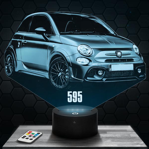 Abarth 595
  3D LED Lamp