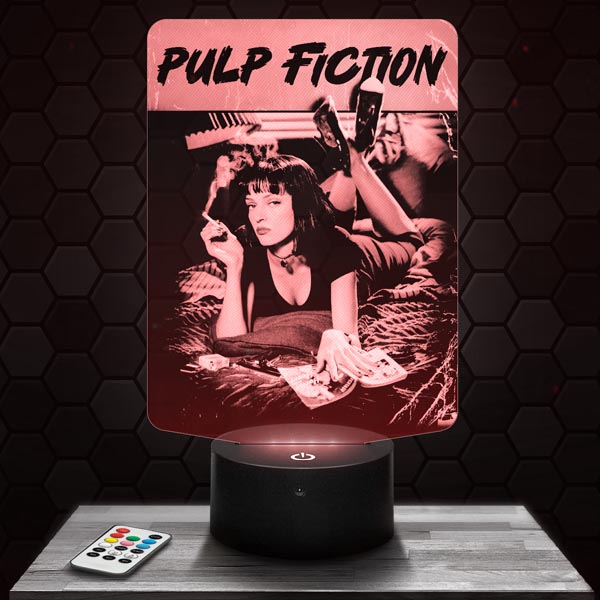 Pulp
  Fiction Poster 3D LED Lamp