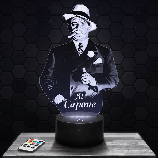 Al Capone
  3D LED lamp