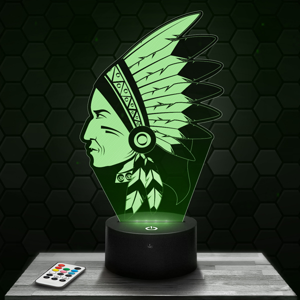 Amerindian
  3D LED lamp