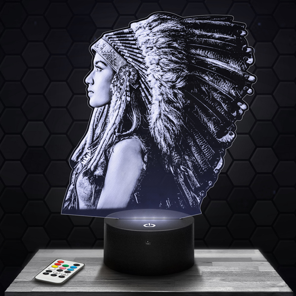 Amerindian
  3D LED lamp