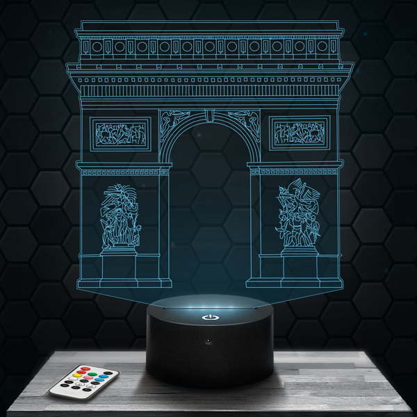 Triumphal
  Arch 3D LED lamp