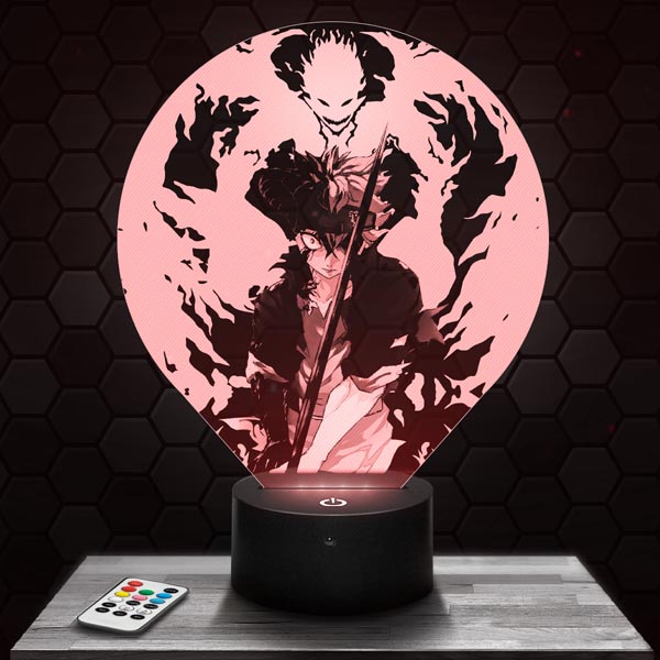 Black
  Clover Asta 3D LED Lamp
