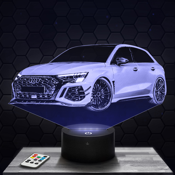 Audi RS3
  3D LED lamp