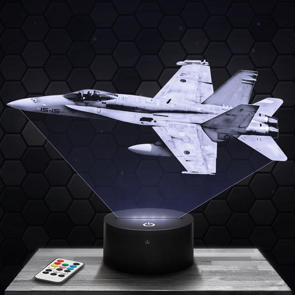 Fighter
  Jet 3D LED Lamp