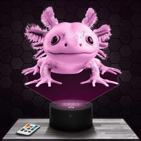 Axolotl 3D
  LED lamp