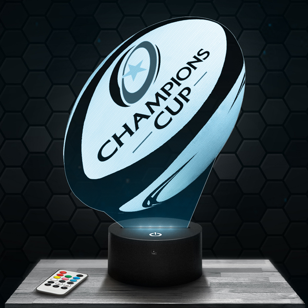 Rugby
  Champions Cup 3D LED lamp