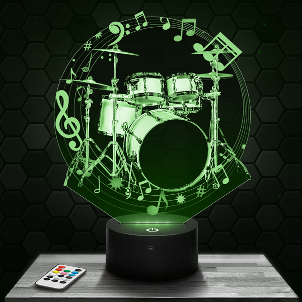 Drums 3D
  LED lamp