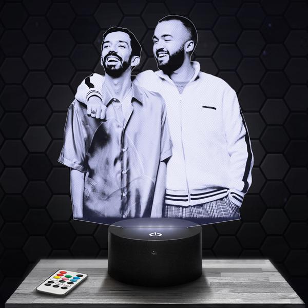 Big Flo
  And Oli 3D LED lamp