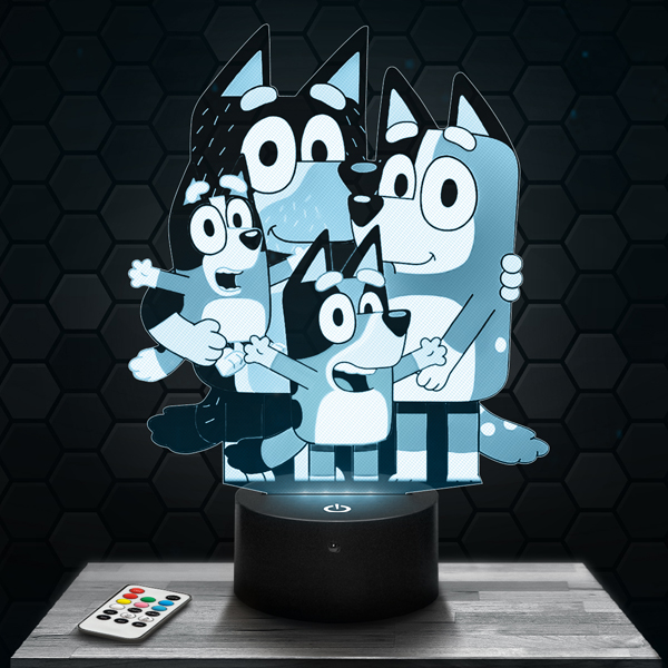 Bluey 3D
  LED lamp
