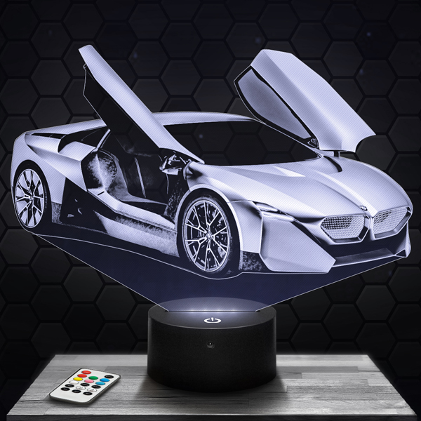 BMW Vision
  M Next 3D LED lamp
