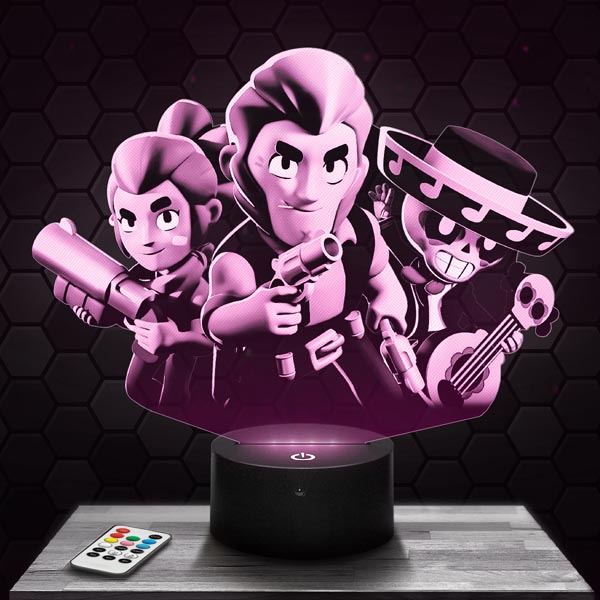 Brawl
  Stars 3D LED Lamp