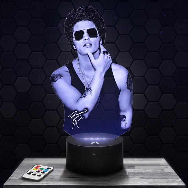 Bruno Mars
  3D LED Lamp