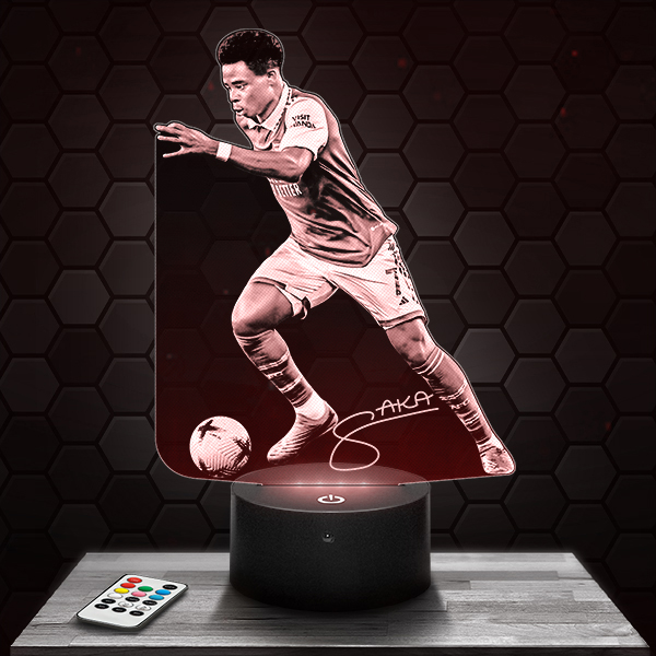 Bukayo  Saka Arsenal 3D LED lamp