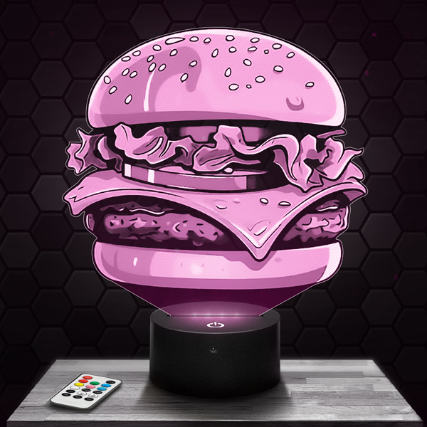 Burger 3D
  LED lamp