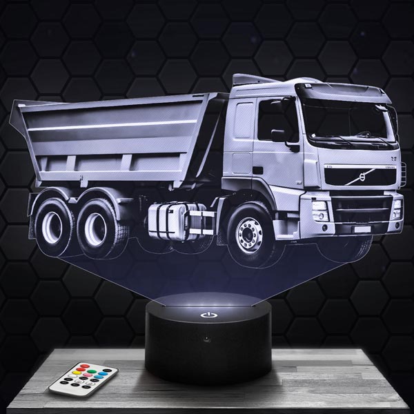 Dump Truck
  3D LED Lamp