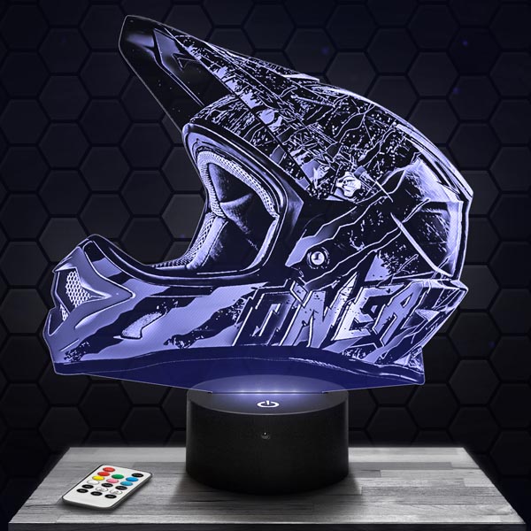 Motocross
  Helmet 3D LED Lamp