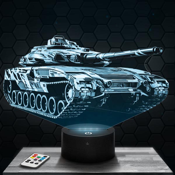 Leopard 2
  Char 3D LED Lamp