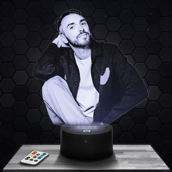 Christophe
  Willem 3D LED lamp