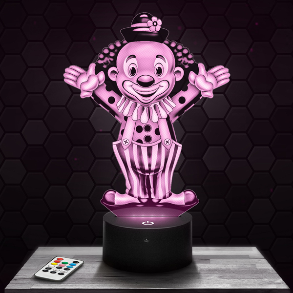 Clown 3D
  LED lamp