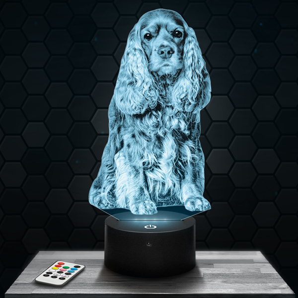 Cocker 3D
  LED lamp