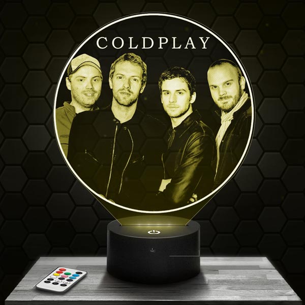 Coldplay
  3D LED Lamp
