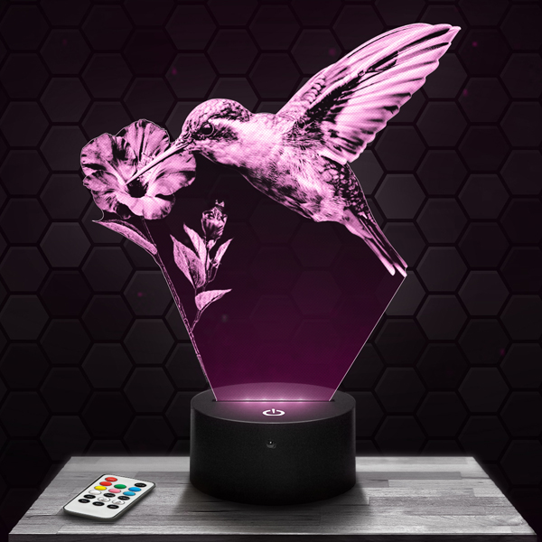 Hummingbird
  3D LED lamp