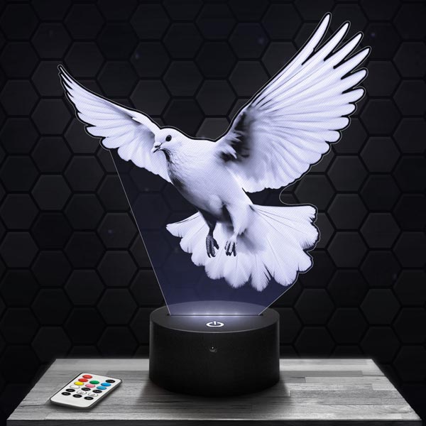 Dove 3D
  LED Lamp