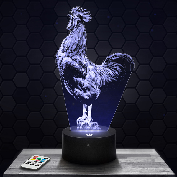 Rooster 3D
  LED lamp