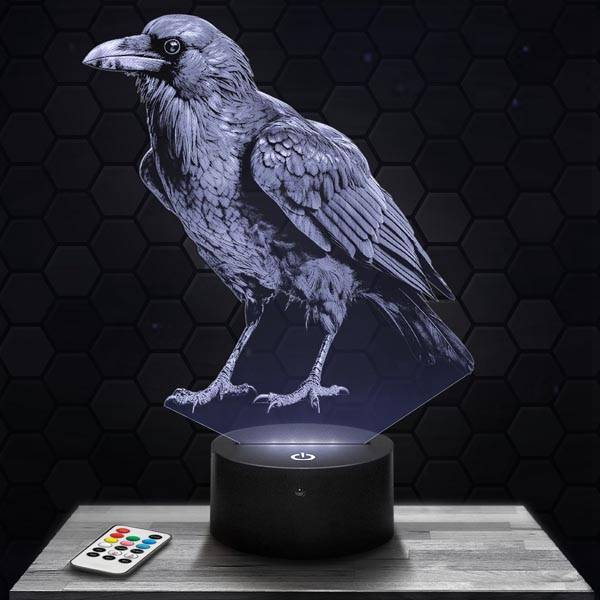 Raven 3D
  LED Lamp