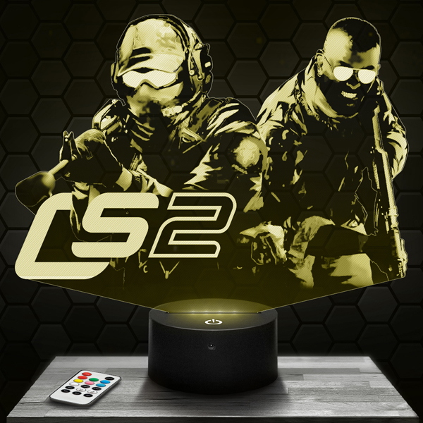 Counter
  Strike 2 CS:GO 3D LED lamp