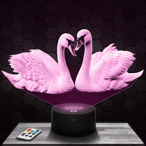 Swan Pair
  3D LED Lamp