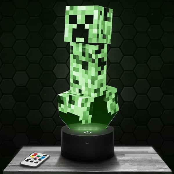 Minecraft
  Creeper 3D LED Lamp