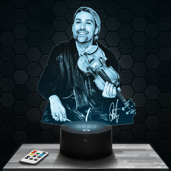 David
  Garett 3D LED lamp