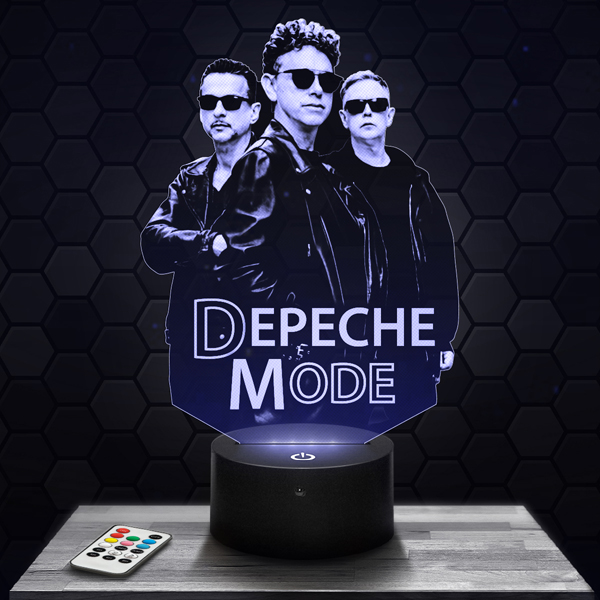 Depeche
  Mode 3D LED lamp