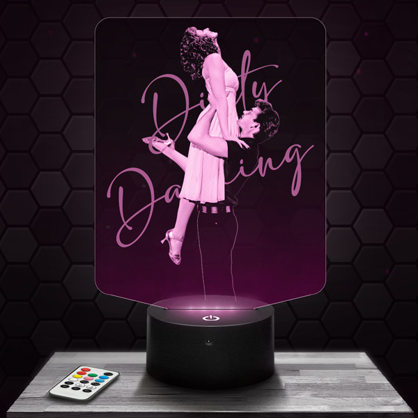 Dirty
  Dancing 3D LED lamp