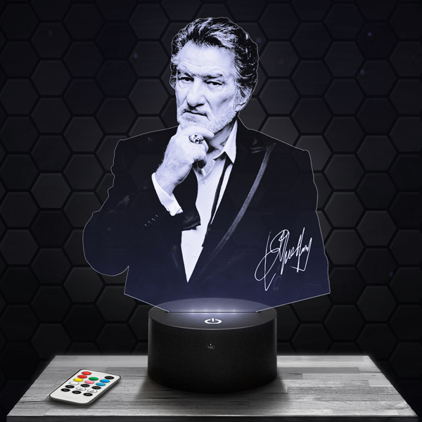 Eddy
  Mitchell 3D LED lamp