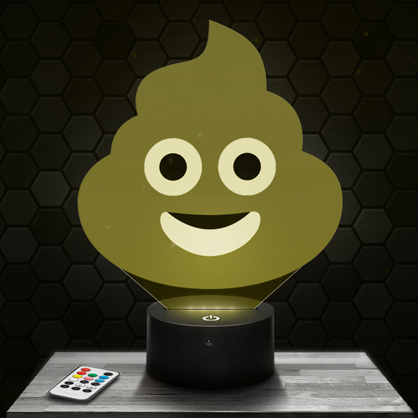 Poop Emoji
  3D LED lamp