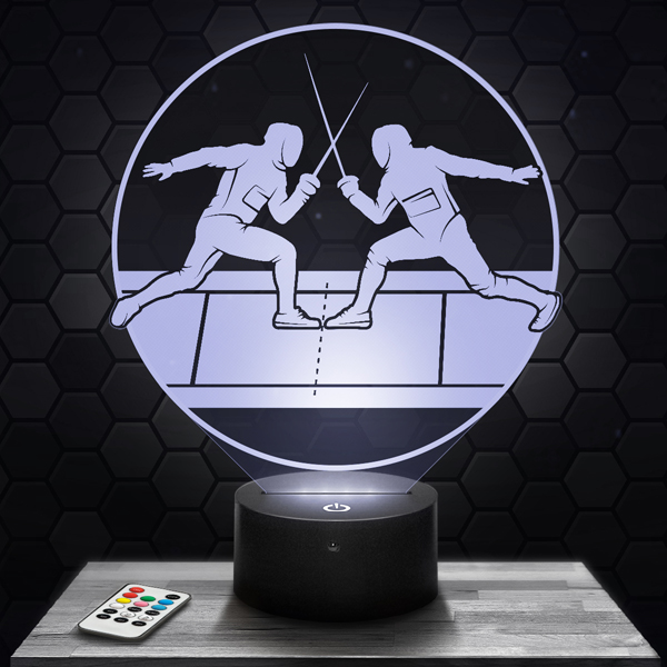 Fencing 3D
  LED lamp