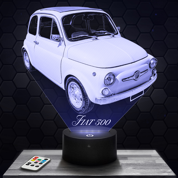 Original
  Fiat 500 3D LED lamp