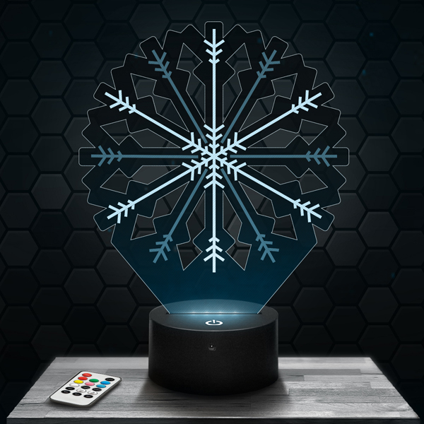 Snowflake
  3D LED lamp