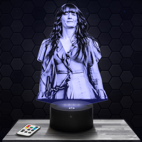 Florence
  and the Machine 3D LED lamp