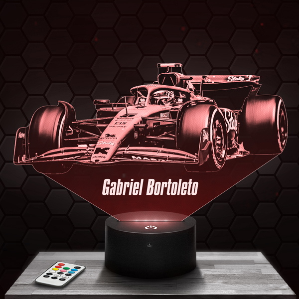 Gabriel
  Bortoleto F1 3D LED lamp
