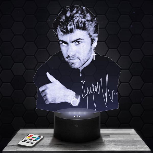 George
  Michael 3D LED Lamp