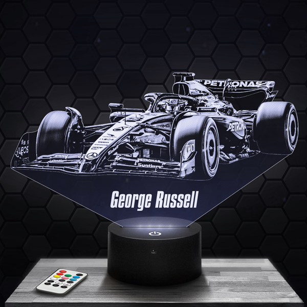 George
  Russell F1 Team Car Mercedes 3D LED lamp