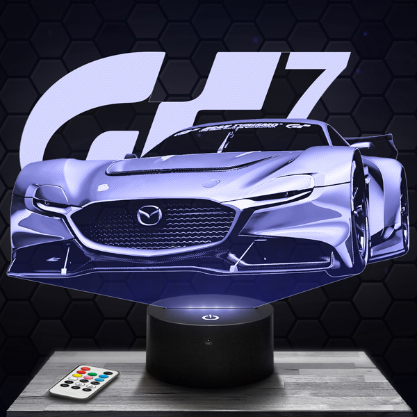 Gran
  Turismo 7 3D LED lamp