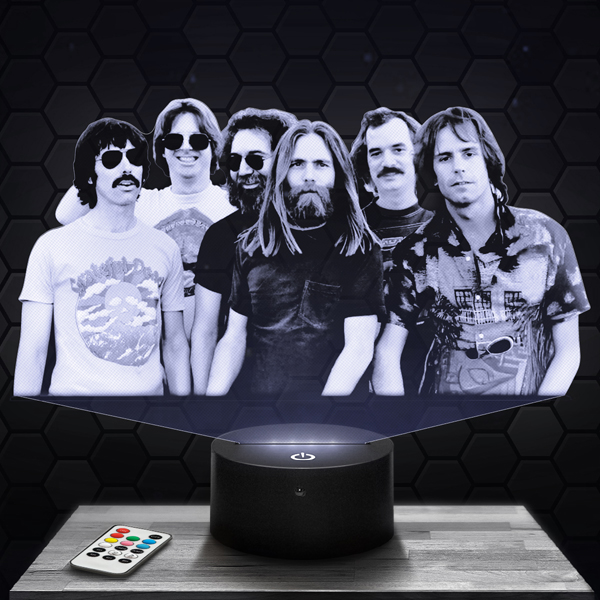 Grateful
  Dead 3D LED lamp