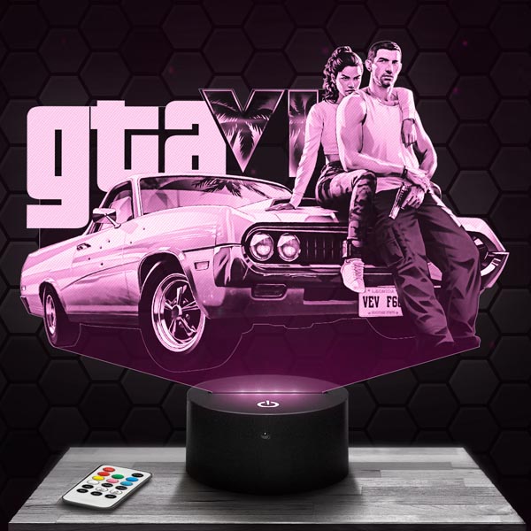 GTA 6 3D
  LED Lamp